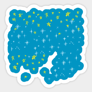 STAR PATTERN Sticker